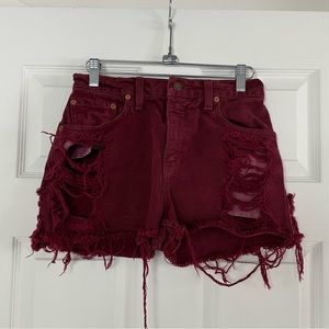 Vintage Distressed Levi Shorts